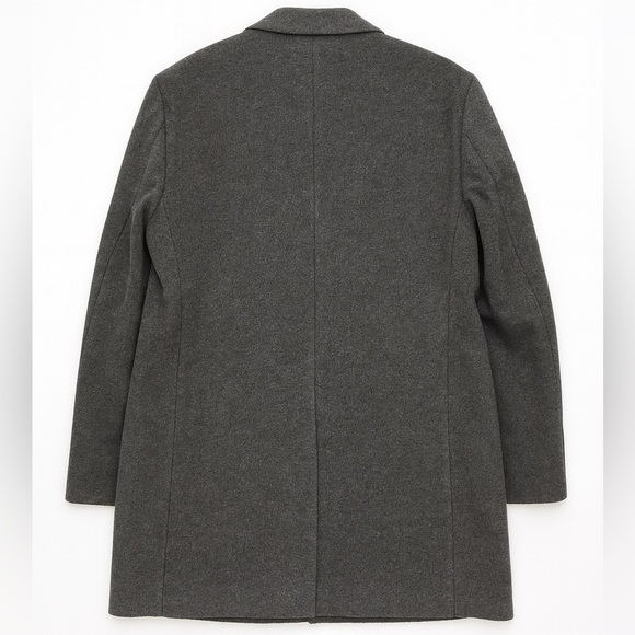 New Calvin Klein Men’s Charcoal Gray Wool Blend Dress Work Office Coat Size XL - Picture 8 of 10